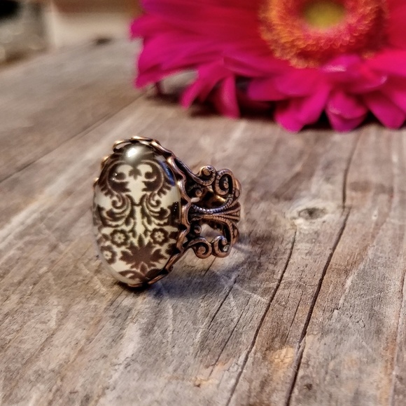 🚫not for sale🚫Floral Filigree Ring - Picture 5 of 8